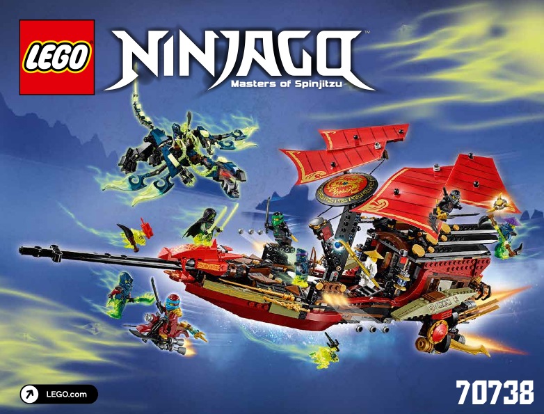 Lego Ninjago. Корабль Дар Судьбы, Решающая битва  